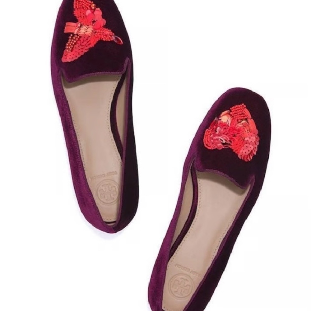 Tory Burch Peace Smoking Slipper (new without tags/box)